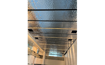 Water ripple ceiling - swimming pool